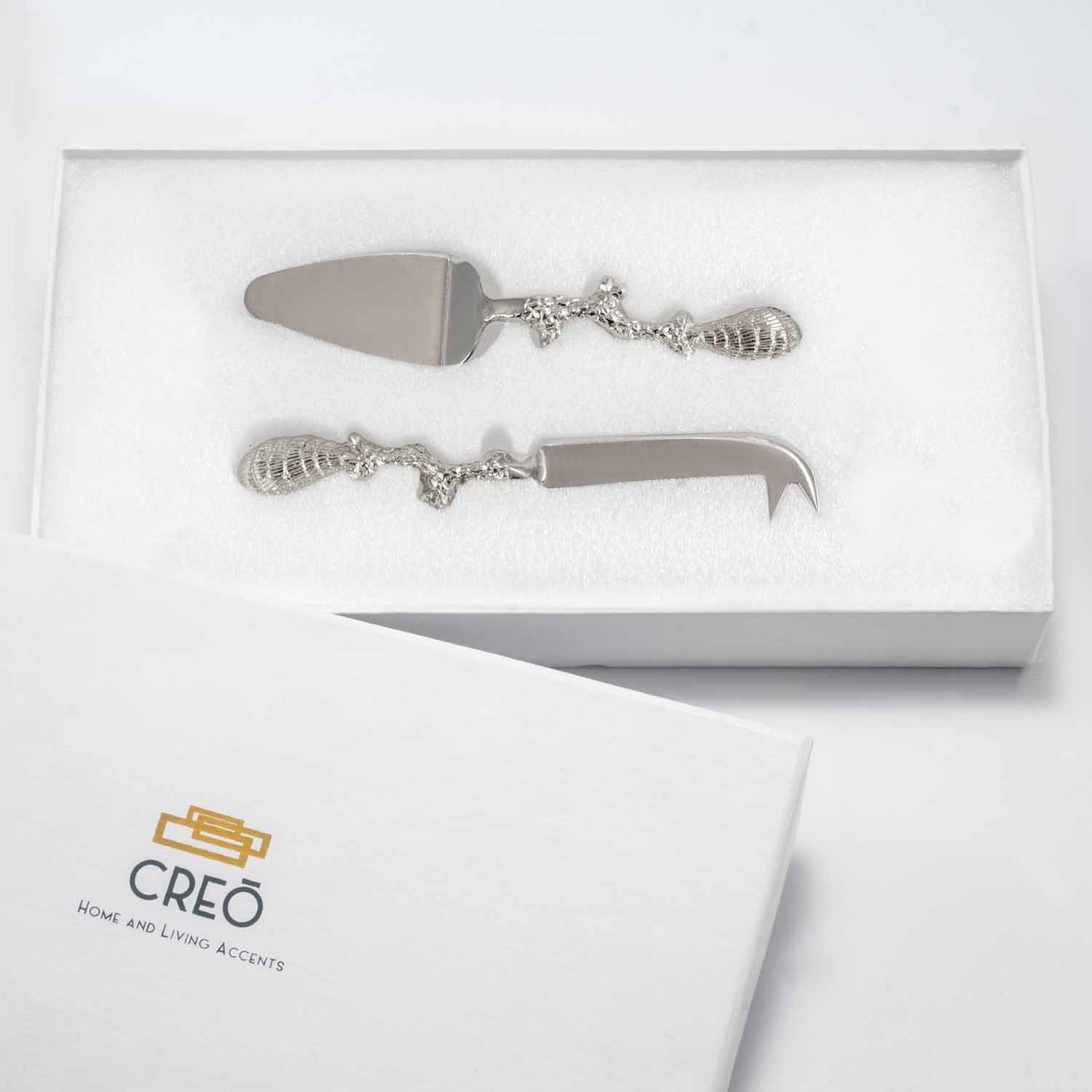 Coral Cheese Knife Set