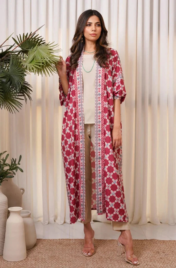Manto Layla Shrug Maroon