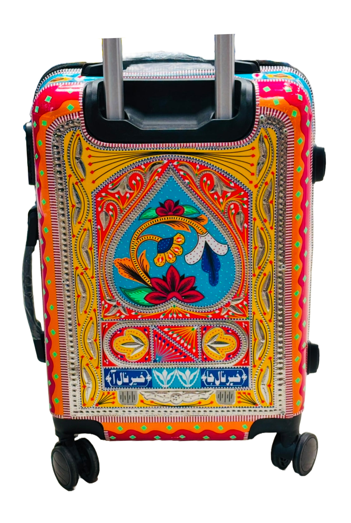 Truck Art Trolly Bag Multicoloured