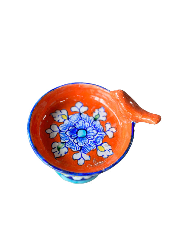 Hala Candle Holder Orange