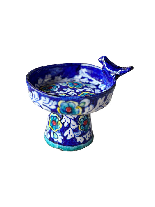 Hala Candle Holder Blue