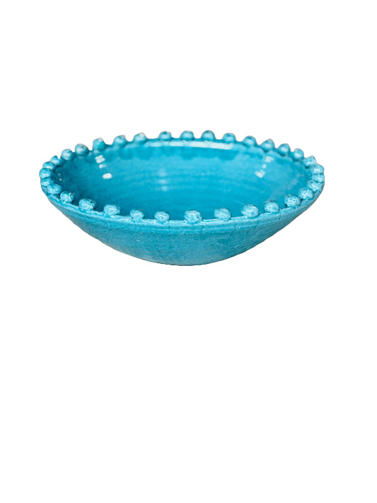 Hala Bubbles Bowl Turquoise