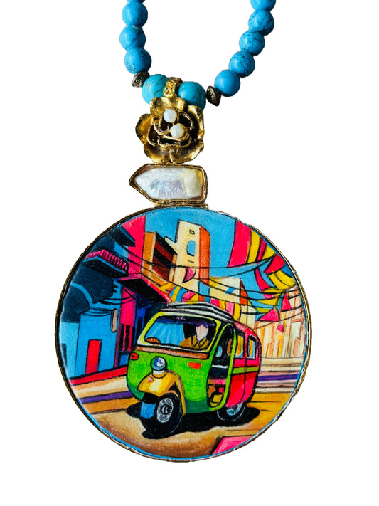 Noshina Rickshaw Necklace