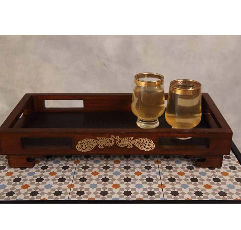Mor Ki Jori small Tray