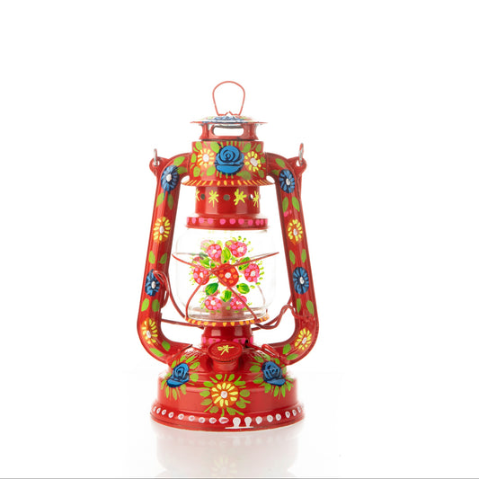 Truck Art Lantern Red