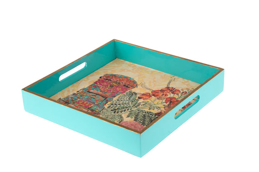 Truck Gulmohar Gold Rim Tray