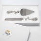 Coral Cake Knife Set