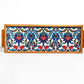 Palestinian Trays 3 Tiled Blue & Red