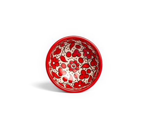 Palestinian Dip Bowl Red