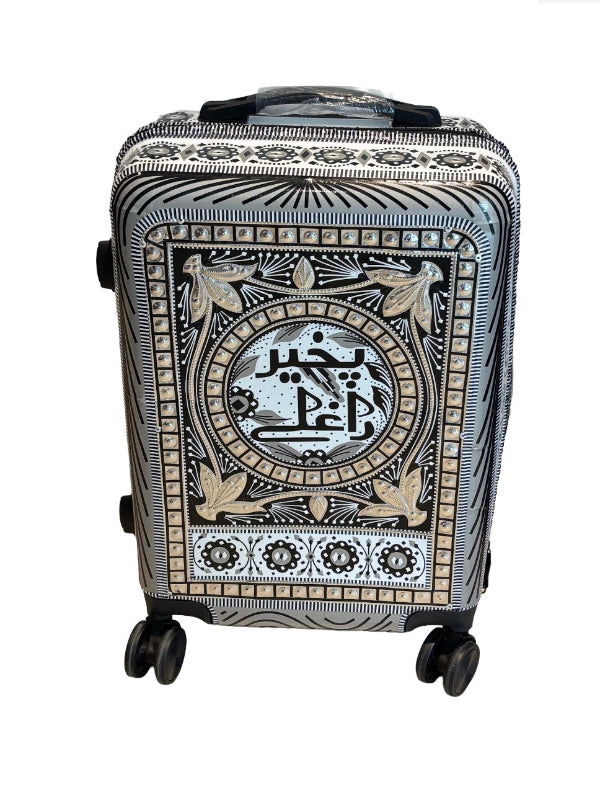 Truck Art Trolly Bag Black & White