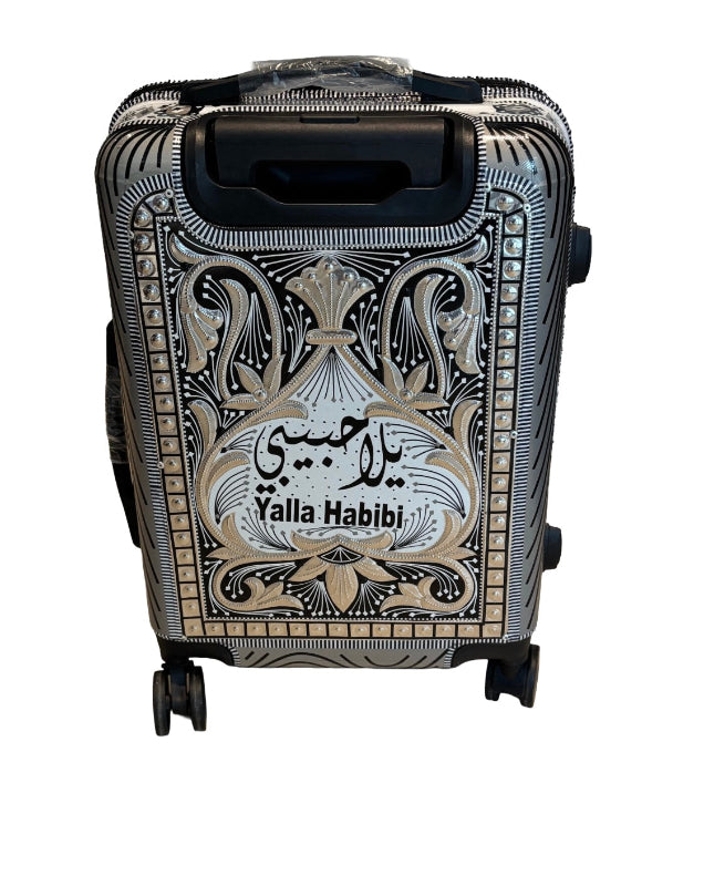 Truck Art Trolly Bag Black & White