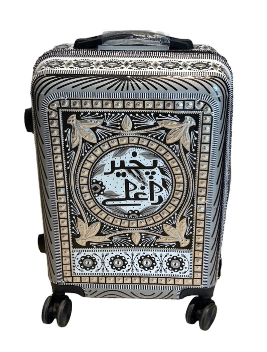 Truck Art Trolly Bag Black & White