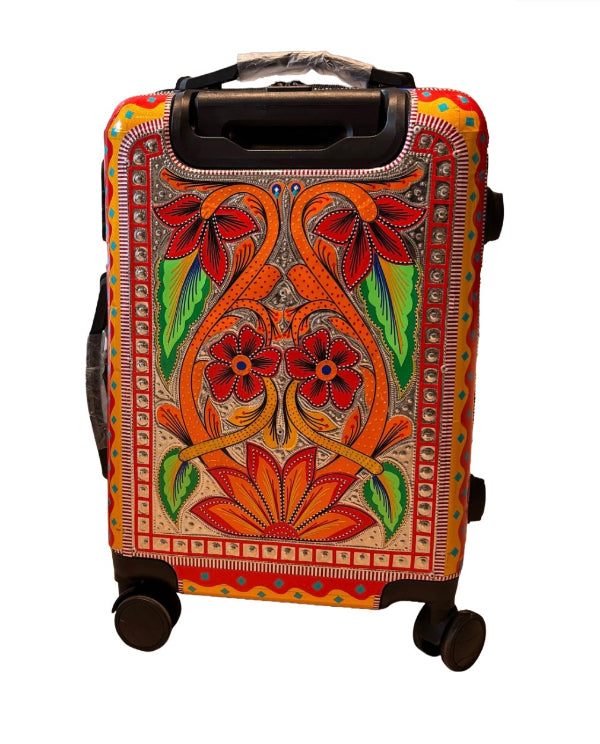 Truck Art Trolly Bag Multicoloured