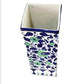 Multan Vase Blue & Green Floral