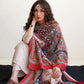 Talaash (Search) - Beige & Red Odhni