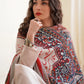 Talaash (Search) - Beige & Red Odhni