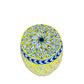 Hala Stool Yellow/White