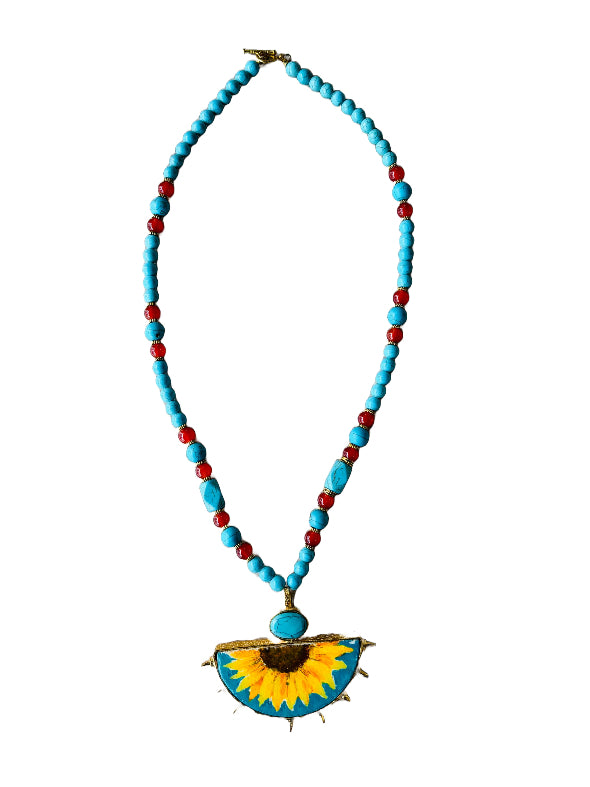 Sunflower Necklace
