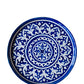 Multan Blue White Round Pizza Platter