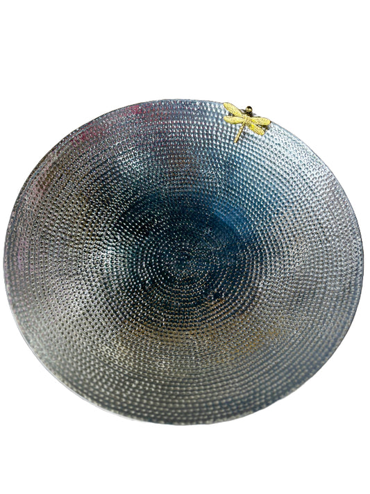 Salad Bowl Large With Dragon Fly