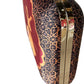 Sadaf Farasat Clutch Brown & Red