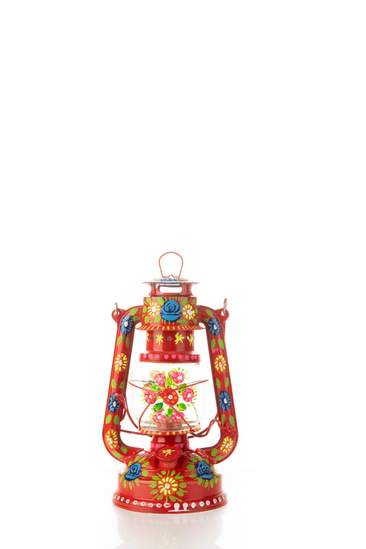 Truck Art Lantern Red