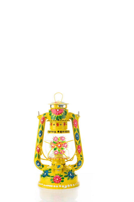 Truck Art Lantern Yellow