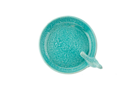 Hala Small Bird Bath Turquoise