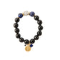 Black Onyx with Lapis Bracelet