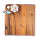 Bird & Flower Square Wooden Platter