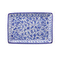 Multan Bluebell Flowers Rectangle Large Platter