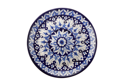 Multan Blue Royale Round Platter