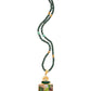 Lahore Scene with Green String Necklace