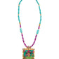 Frida Kahlo Daft Punk Necklace
